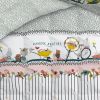 Couette imprimée 140x200 cm Coton Jardinage