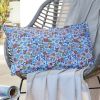 Housse de coussin extérieur 40x60 cm Polyester Nathan