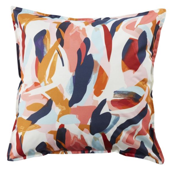 Housse de coussin extérieur 60x60 cm Polyester Nalia