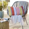 Housse de coussin extérieur 40x60 cm Polyester Bianca Soleil