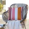 Housse de coussin extérieur 45x45 cm Polyester Bianca Feu