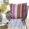Housse de coussin extérieur 60x60 cm Polyester Bianca Feu