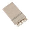 Fouta avec franges 100x200 cm Coton Suly Ficelle