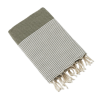 Fouta avec franges 100x200 cm Coton Rina Nénuphar