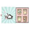 Coffret cadeau 4 bougies parfumées Kawaii