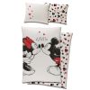 Parure de lit enfant 140x200 cm Mickey Mouse et Minnie 100% coton
