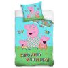 Parure de lit enfant 140x200 cm Peppa Pig Yay Yay 100% coton
