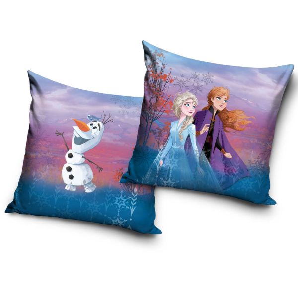 Housse de coussin 40x40 cm La Reine des Neiges Olaf