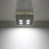 Plafonnier Acier Blanc/Noir GU10 4 Mono