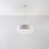 Suspension PVC Blanc E27 2 Arena