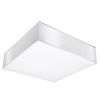 Plafonnier PVC Blanc E27 2 Horus