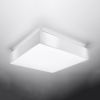 Plafonnier PVC Blanc E27 3 Horus