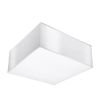 Plafonnier PVC Blanc E27 1 Horus