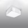 Plafonnier PVC Blanc E27 1 Horus