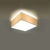 Plafonnier PVC Blanc E27 1 Horus