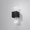 Applique Aluminium Noir G9 1 Loreto