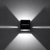 Applique Aluminium Noir G9 1 Lobo
