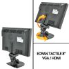 Ecran tactile portable 8" (AV, VGA, HDMI)