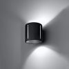 Applique Aluminium Noir G9 1 Inez