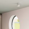 Plafonnier Aluminium Gris G9 1 Inez
