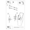 Applique Acier Blanc G9 2 Linea