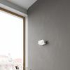 Applique Acier Blanc G9 1 Piegare