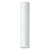 Plafonnier Acier Blanc GU10 1 Lagos 30