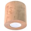 Plafonnier Bois Bois Naturel GU10 1 Orbis