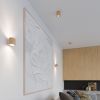 Plafonnier Bois Bois Naturel GU10 1 Orbis