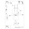 Plafonnier Bois Bois Naturel GU10 1 Quad