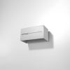 Applique Aluminium Gris G9 2 Lobo