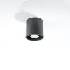 Plafonnier Aluminium Anthracite GU10 1 Orbis