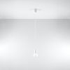 Suspension PVC Blanc E27 1 Diego