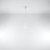 Suspension PVC Blanc E27 1 Diego