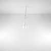 Suspension PVC Blanc E27 3 Diego