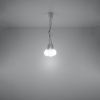 Suspension PVC Blanc E27 3 Diego