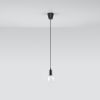Suspension PVC Noir E27 1 Diego