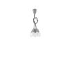 Suspension PVC Gris E27 5 Diego