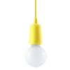 Suspension PVC Jaune E27 1 Diego