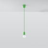 Suspension PVC Vert E27 1 Diego