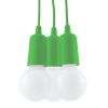 Suspension PVC Vert E27 3 Diego