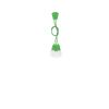 Suspension PVC Vert E27 3 Diego