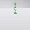 Suspension PVC Vert E27 3 Diego