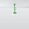 Suspension PVC Vert E27 5 Diego