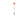 Suspension PVC Orange E27 1 Diego