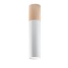 Plafonnier Acier Bois Naturel/Blanc GU10 1 Pablo