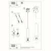 Suspension Bois Bois Naturel GU10 1 Lino