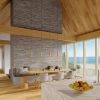 Suspension Bois Bois Naturel GU10 2 Lino Line