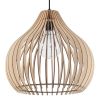 Suspension Bois Bois Naturel E27 1 Aprilla