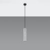 Suspension Béton Gris GU10 1 Luvo